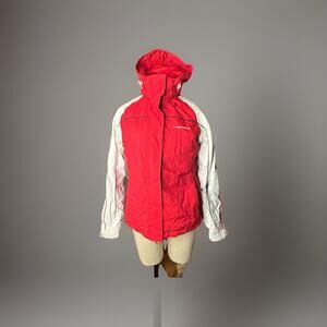 Tommy Hilfiger Women’s Ski Jacket Vintage , Small 2006  y2k red